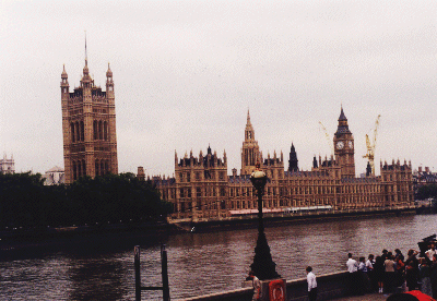 Parliament along the Thames
